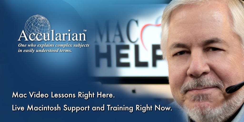 Macintosh Support and Training - Call 954-726-9525.